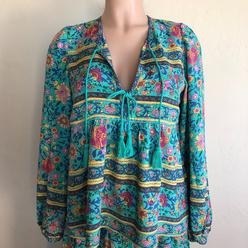 Spell Folk Town Blouse (UT) ~ S